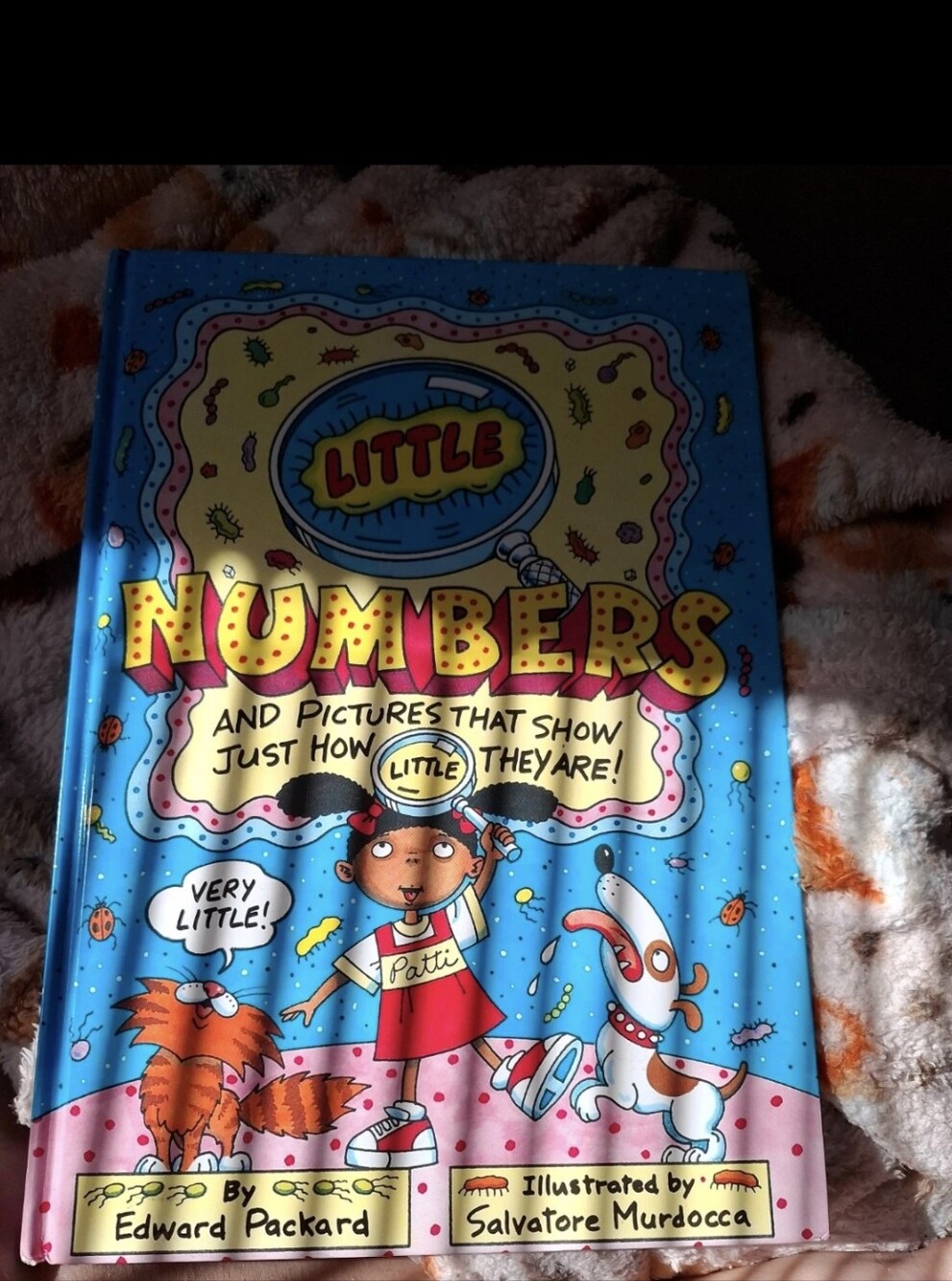 Little Numbers Kids Picture Book - Blue